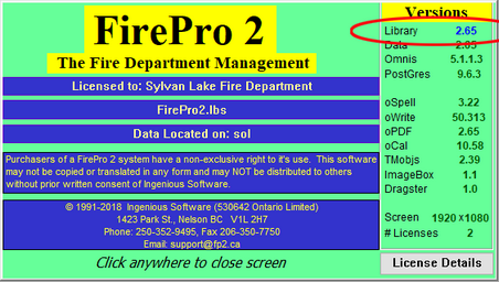 About Firepro version